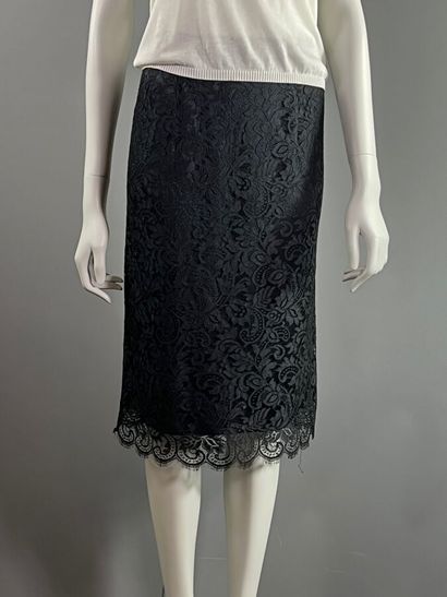 KENZO / MARELLA - Set of 2 skirts.

-Black...