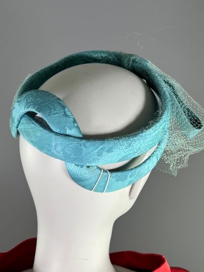JEANNE LANVIN Castillo - Couture veil hat....