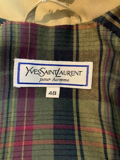 YVES SAINT LAURENT pour homme - Trench -...