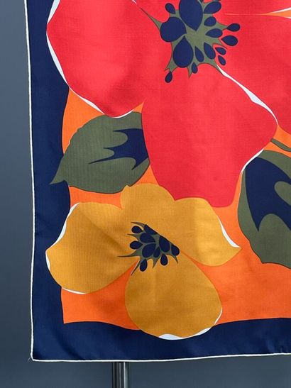CHRISTIAN DIOR / PIERRE BALMAIN - Two silk...
