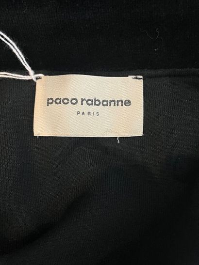 PACO RABANNE PARIS black velvet dress
presented...
