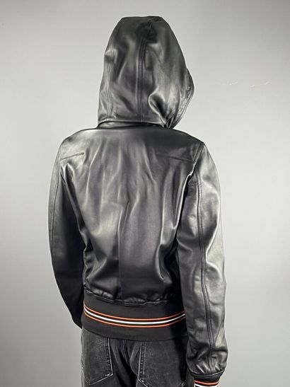 DIOR homme - Veste en cuir - Env. taille...