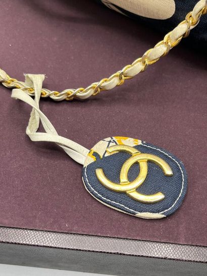 CHANEL - Sac cabas en toile 