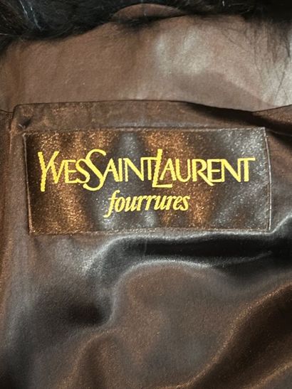 YVES SAINT LAURENT Fur
pelisse size indicated...
