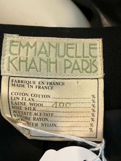 EMMANUELLE KHANH - tailleur jupe - Début...