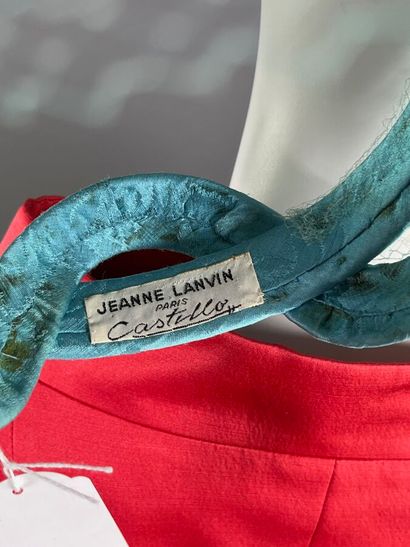 JEANNE LANVIN Castillo - Couture veil hat....