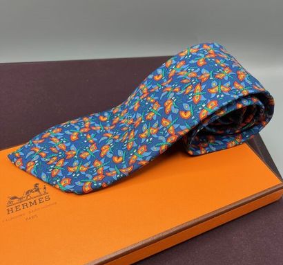 HERMÈS Paris - Cravate.

Modèle en twill...