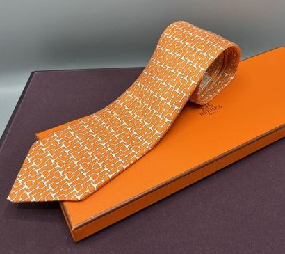 HERMÈS Paris - Cravate.

Modèle en twill...