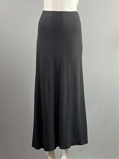 ANN DEMEULMEESTER - Long skirt in viscose...
