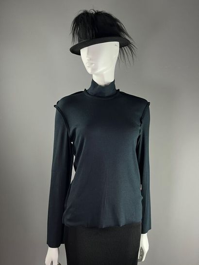 JEAN PAUL GAULTIER Jean's - Black top - 90's...