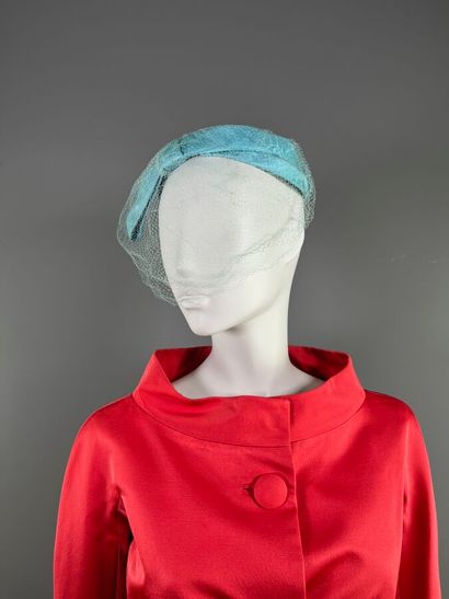 JEANNE LANVIN Castillo - Couture veil hat....