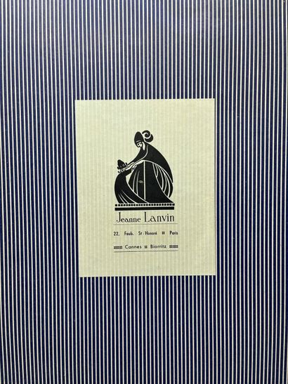 JEANNE LANVIN Castillo - Set of three boxes...