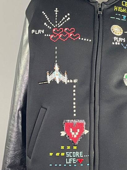 VALENTINO - sweat à capuche brodé - Taille...