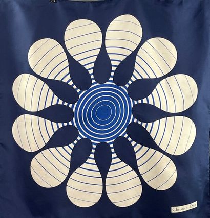 CHRISTIAN DIOR / PIERRE BALMAIN - Two silk...