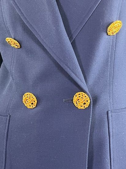 CHRISTIAN LACROIX - Tailleur jupe.

L'ensemble...