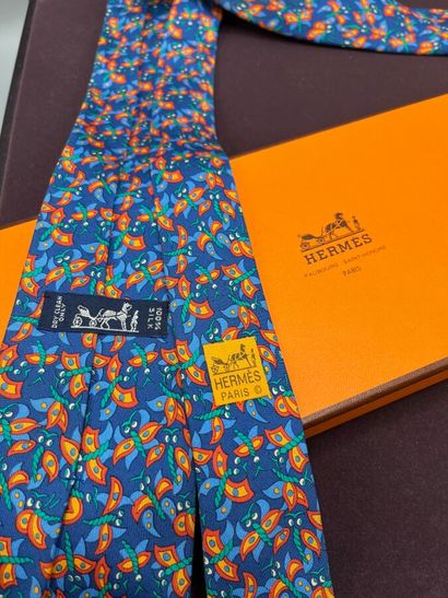 HERMÈS Paris - Cravate.

Modèle en twill...