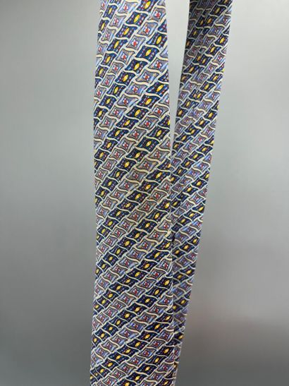 HERMÈS Paris - Cravate.

Modèle en twill...