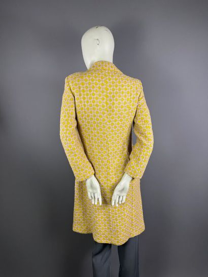 CHRISTIAN LACROIX - Manteau long en tweed...