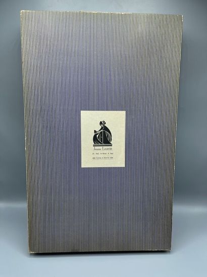 JEANNE LANVIN Castillo - Set of three boxes...