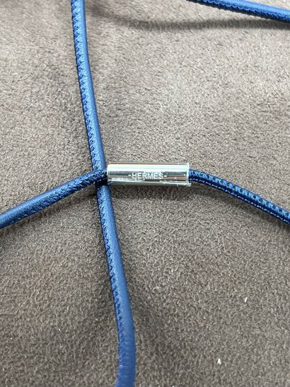 HERMÈS Paris -Collier pendentif H Equipe...