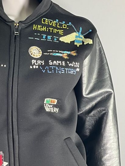 VALENTINO - sweat à capuche brodé - Taille...