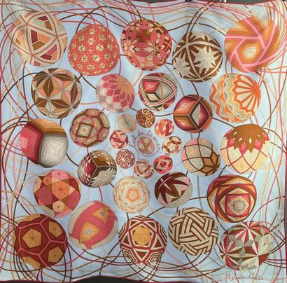 HERMÈS Paris - Carré de soie - L'art du Temari...