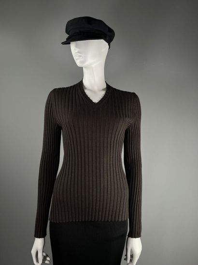 GUCCI - Brown tights sweater - Size S

Coarse-ribbed...