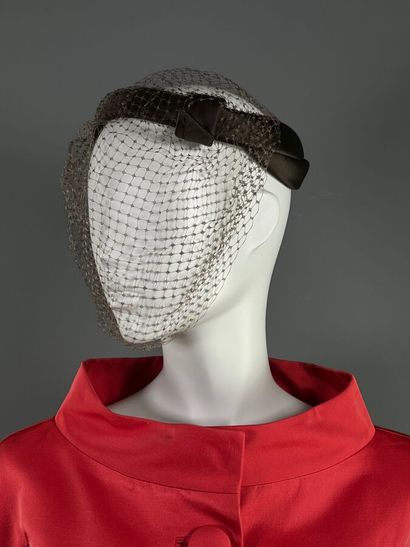 JEANNE LANVIN Castillo - Couture veil hat....