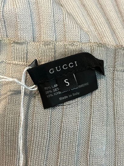 GUCCI - Blue-grey tights sweater - Size S

Coarse-ribbed...