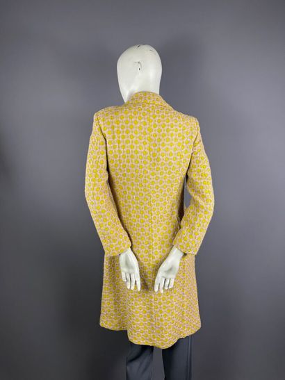 CHRISTIAN LACROIX - Manteau long en tweed...
