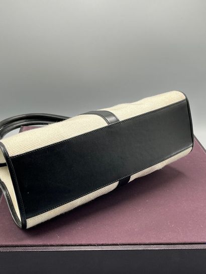 GUCCI - BARDOT canvas and leather bag.

Cut...