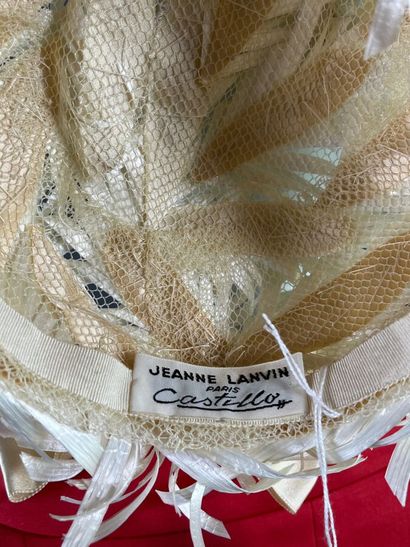 JEANNE LANVIN Castillo - Hat. Circa 1960.

The...
