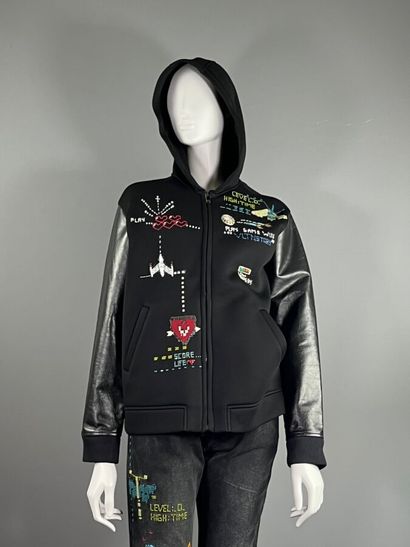 VALENTINO - sweat à capuche brodé - Taille...