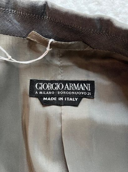 GIORGIO ARMANI - Tailleur pantalon.

L'ensemble...