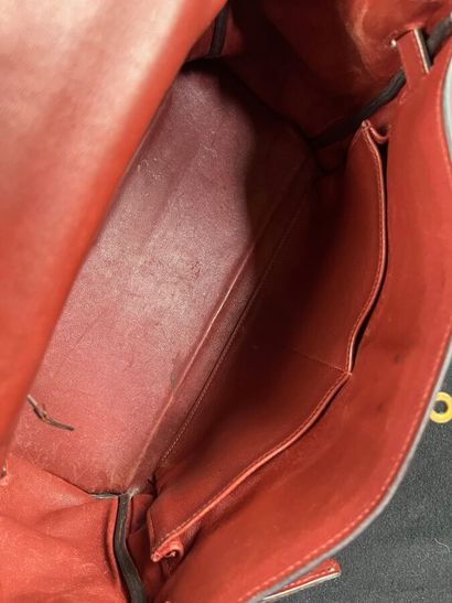 HERMÈS Paris - Sac KELLY 32 cm en veau box...