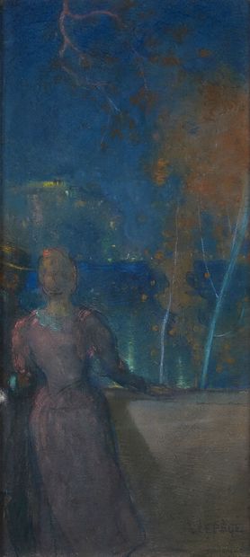 Auguste LEPERE (1849-1918)
Paris, banks of...