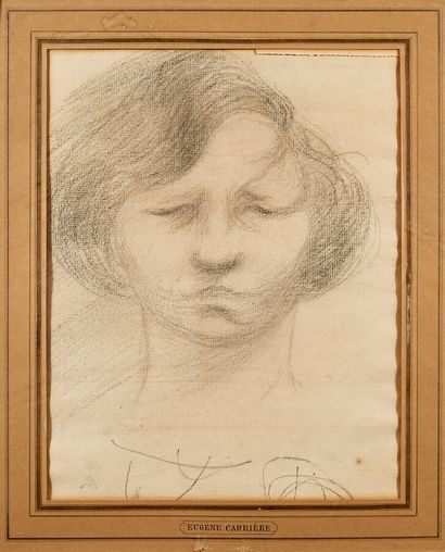 Eugène CARRIERE (1849 - 1906)
Portrait
Pierre...