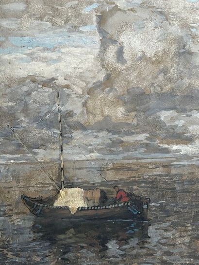 Konstantin Ivanovich GORBATOV (1876-1945)
Boat...