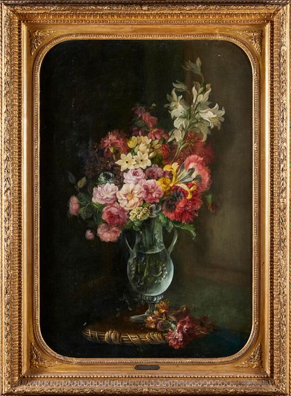 Attributed to José Felipe PARRA (1826-1890).
Bouquet...