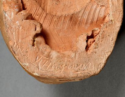 Laure HAYMAN (20th century)
Terracotta head...