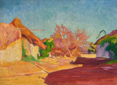 Eugène BOCH (1855-1941)
The hamlet
Oil on...
