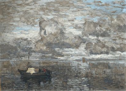 Konstantin Ivanovich GORBATOV (1876-1945)
Boat...