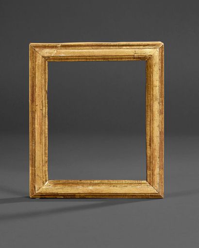 Molded and gilded wood frame (restorations)
19th...