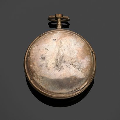 SORET - Montre de poche en argent 925 millièmes,...