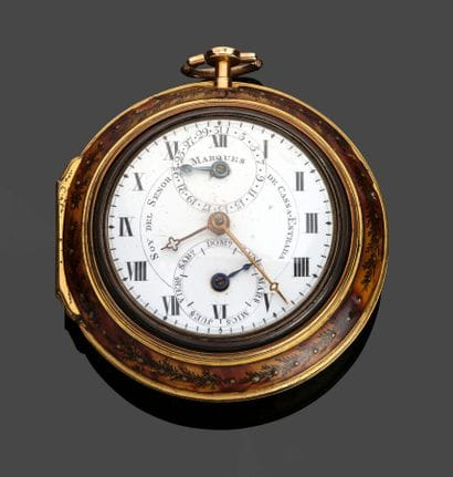 SPENCER & PERKINS - Montre de poche à complications...