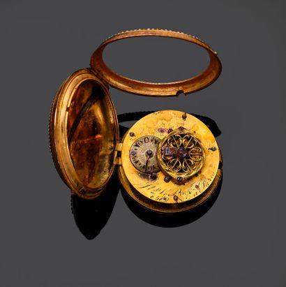 Julien LE ROY à Paris - Rare montre de poche...