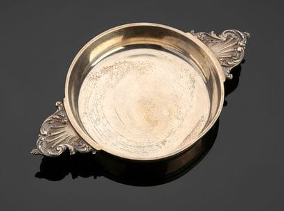 Petite écuelle à oreilles en argent (925...