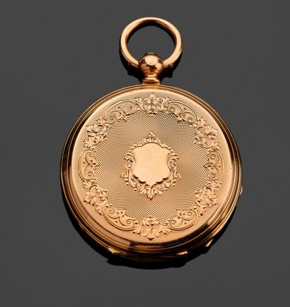 18k (750 thousandths) yellow gold collar...