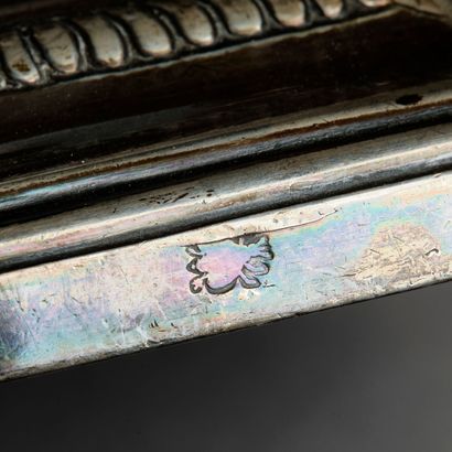 RENNES 1732 - 1738
Paire de flambeaux à pans...