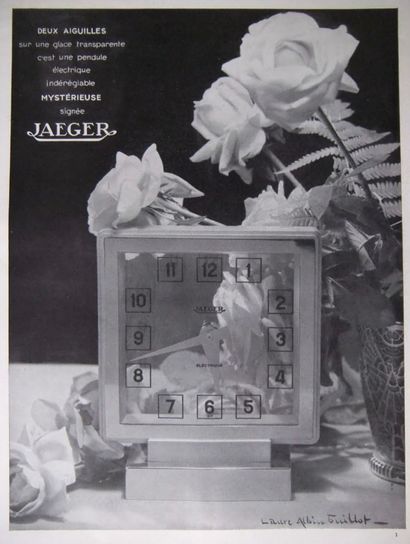 JAEGER - 1934 - Mysterious electric clock...